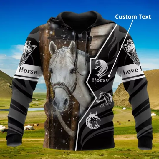 Beautiful Horse 3D HOODIE Mother Day Gift Best Price All Over Print Us Size