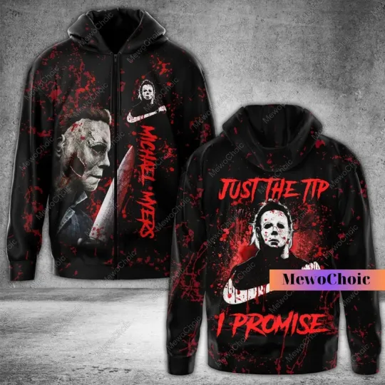 Michael Myers 3D HOODIE Mother Day Gift All Over Print Best Price Us Size