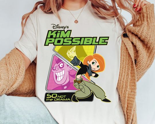 Funny Disney Kim Possible So Not The Drama Shirt, Magic Kingdom WDW Holiday Unisex T-shirt Family Birthday Gift