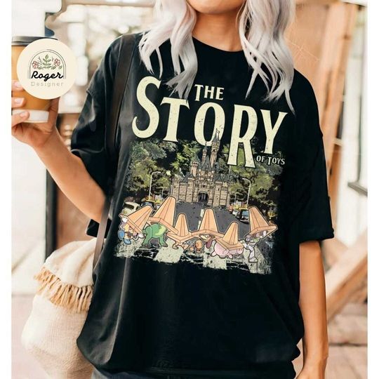 Vintage Crossing the Road Disney Pixar Toy Story Shirt, WDW Disneyland Family Trip Pixar Fest 2024, Buzz Lightyear You've Got a Friend In Me