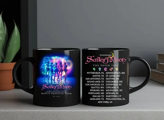 Sailor Moon The Super Live USA 2025 Tour Mug, In Pretty Guardian Sailor Moon Mug