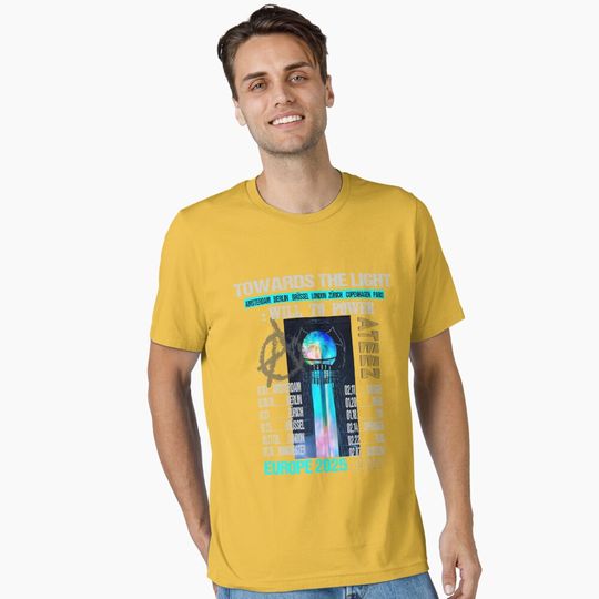 Ateez Tour 2025 Europe Towards the Light will to Power, K-Pop Fan Made Essential T-Shirt