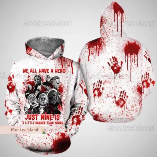 Halloween Michael Myers 3D HOODIE MOTHER DAY GIFT ALL OVER PRINT BEST PRICE