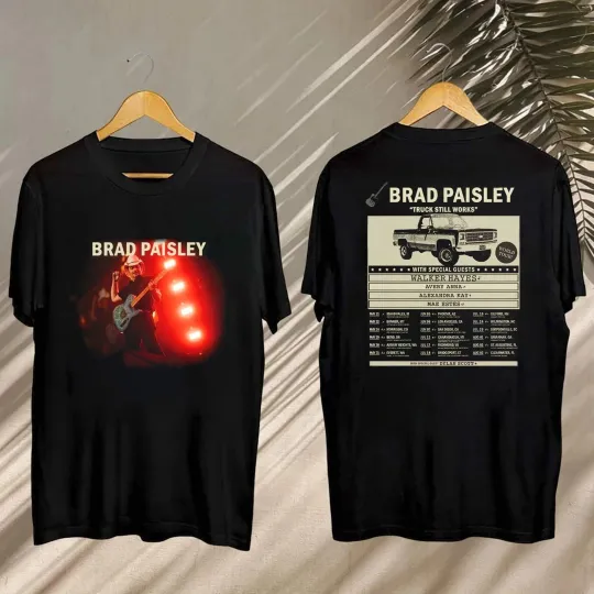 2025 Truck Still Works World Tour Brad Paisley Shirt, Brad Paisley Shirt