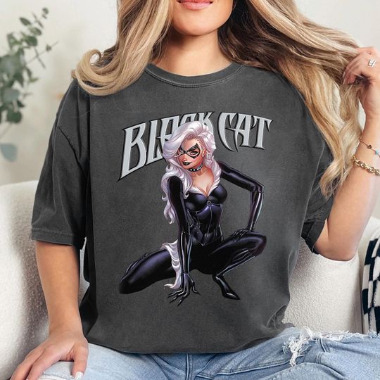 Marvel Spider Man Black Cat Felicia Hardyy Shirt, Shirt For Spiderman Fans, Marvel Spider Man Shirt, Avengers Matching Shirts