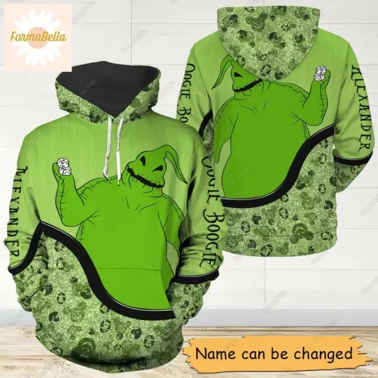 Oogie Boogie 3D HOODIE Mother Day Gift All Over Print Best Price Us Size
