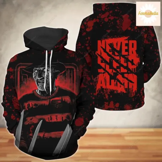 Freddy Krueger 3D HOODIE Mother Day Gift All Over Print Best Price Us Size