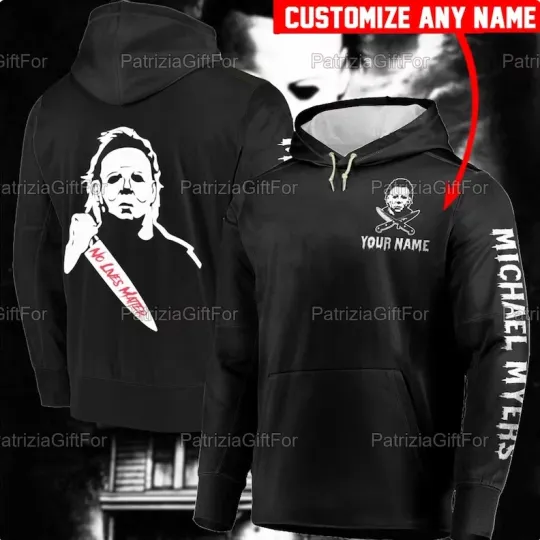 Michael Myers 3D HOODIE The Mother Day Gift US Size Christmas Gift Halloween