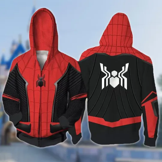 Spider ZIP 3D HOODIE MOTHER DAY GIFT ALL OVER PRINT
