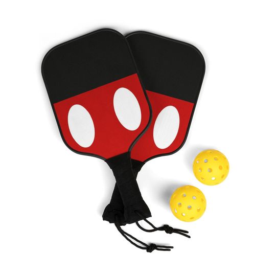 Mickey Mouse Disney Inspired Pickleball Kit