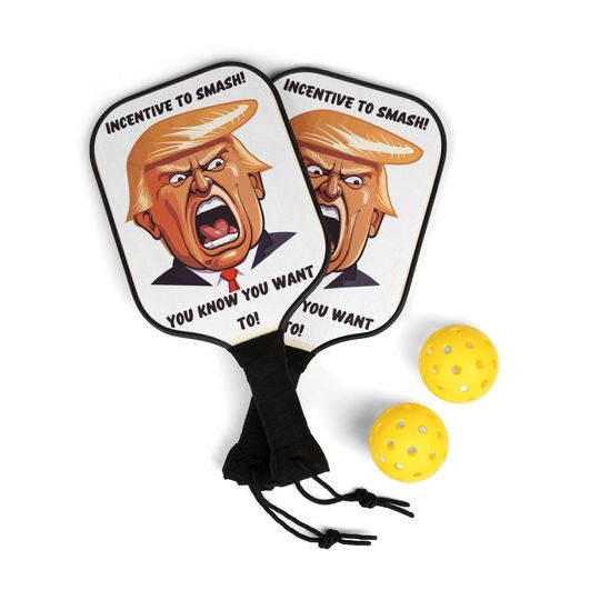 Anti Trump Pickleball Paddles-Pickleball Gifts For Leftists -