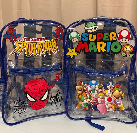 Custom Clear Backpack