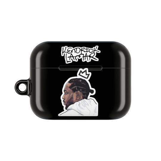 Kendrick Lamar AirPod Cases, Unique Trending Air Pod Case - Hip Hop Music Earbud Cover Holder, Custom Wireless Headphone Case