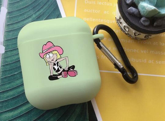 Lizzie McGuire Disney Colorful AirPods Pro 2 Case Cover With Keychain,Cute Custom Clear Apple Airpods Pro Pro2 1st 2nd 3rd Generation Case