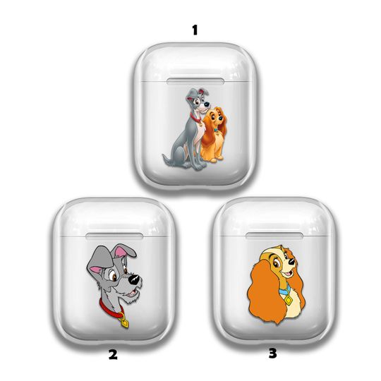Lady and the Tramp AirPods 3 case Disney AirPods cover Dog headphone Silicone Air Pods Pro holder TPU