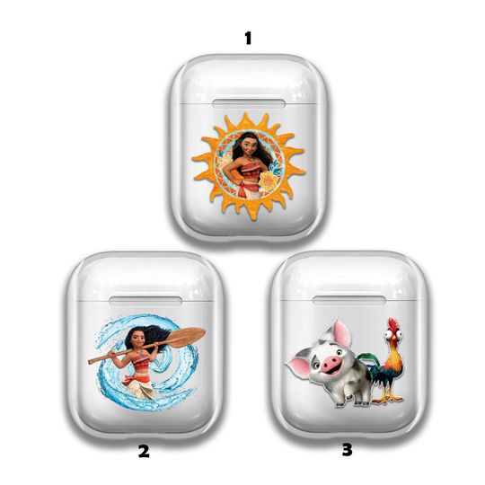 Moana AirPods 3 case Disney AirPods cover headphone Silicone Air Pods Pro holder TPU