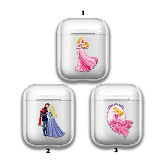 Princess Aurora AirPods 3 case Disney AirPods cover Sleeping Beauty headphone Silicone Air Pods Pro holder TPU