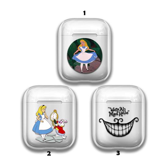 Alice in Wonderland case AirPods 3 case Disney AirPods cover headphone Silicone Air Pods Pro holder TPU