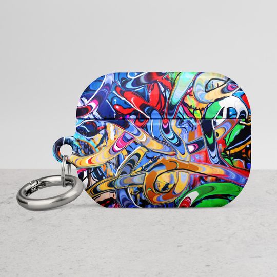 Stylish Street Art Abstract Graffiti AirPods Case