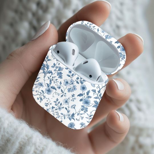 Toile AirPod Case, AirPod Case, Cute AirPod Case, AirPod Cute, AirPod Gen 1 Case, AirPod Gen 2 Case, Leopard Print AirPod Case, Pink Toile