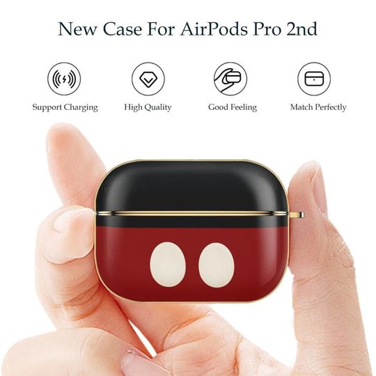 airpod pro 2 case Mickey Design, Perfect Gift for Tween Girls & Niece