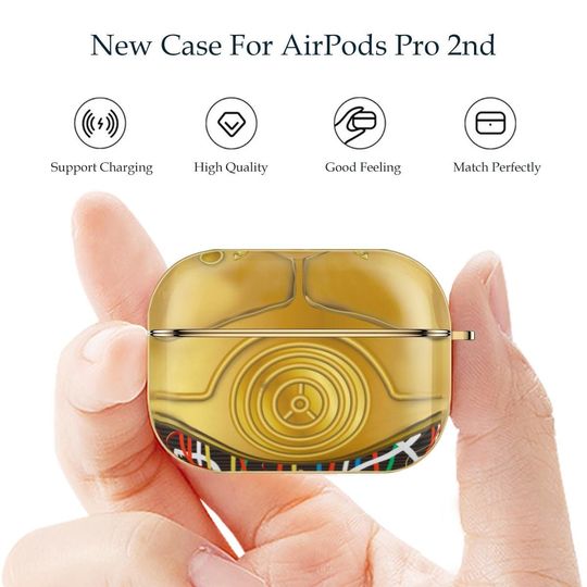 C3PO Star Wars AOP Airpods Case Cover