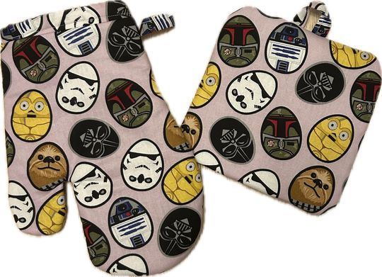 Star Wars Easter Oven mitt and Pot-Holder