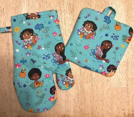 Encanto Oven mitt and Pot-Holder