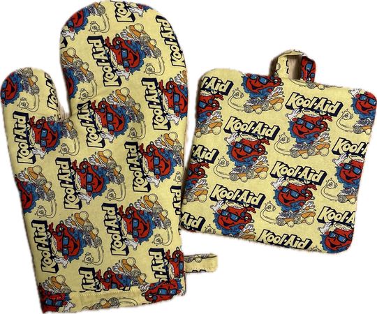 KoolAid Oven mitt and Pot-Holder