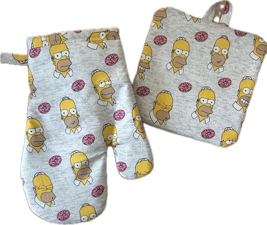 The Simpsons Oven mitt and Pot-Holder