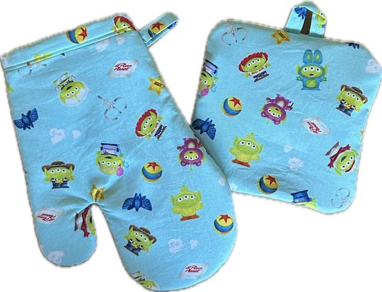 Toy Story Aliens Remix Oven mitt and Pot-Holder