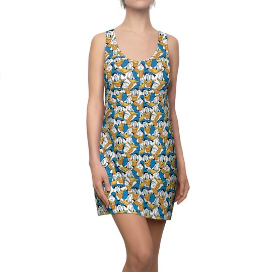 Many Faces of Duck - Women's Racerback Dress