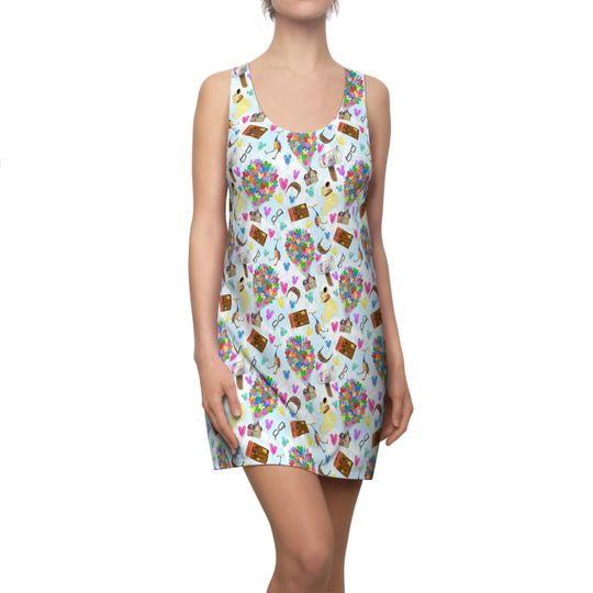 Seven Dwarfs Sketched - Women's Racerback Dress