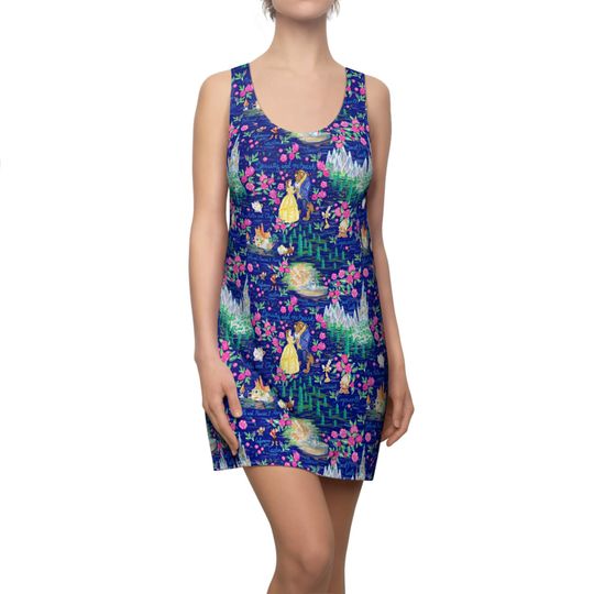 Belle's Enchanted Forest - Women's Racerback Dress