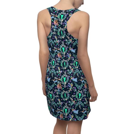 Garden Whimsy - Peter Pan - Women's Racerback Dress
