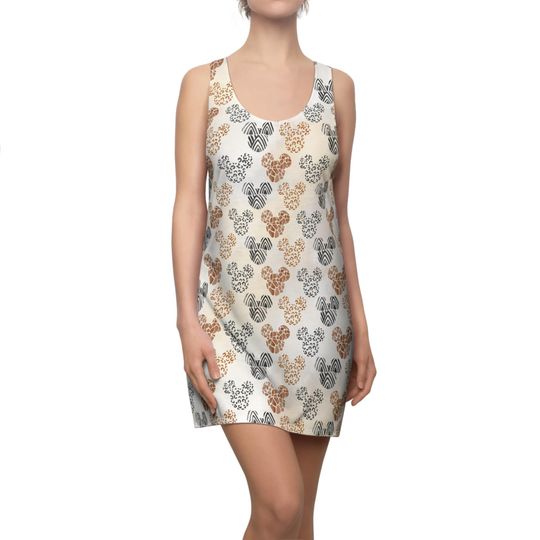 Safari Mickey Ears - Women's Racerback Dress