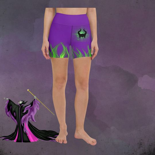 Maleficent Women's Biker Shorts