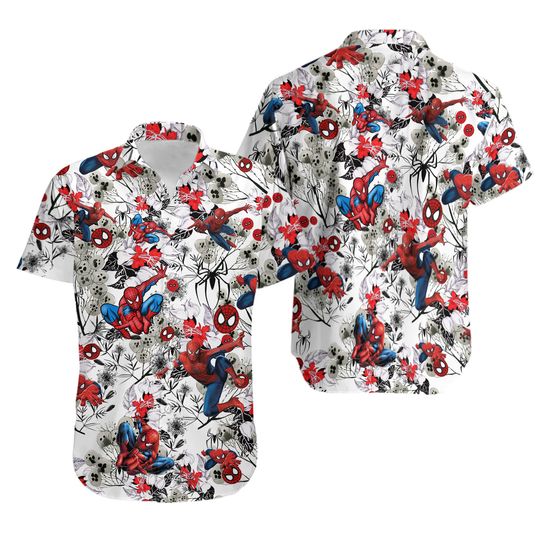 Spider Man Hawaii Shirt, Gift For Men
