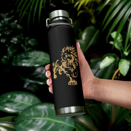 7 Lion Copper Vacuum Insulated Bottle 22oz