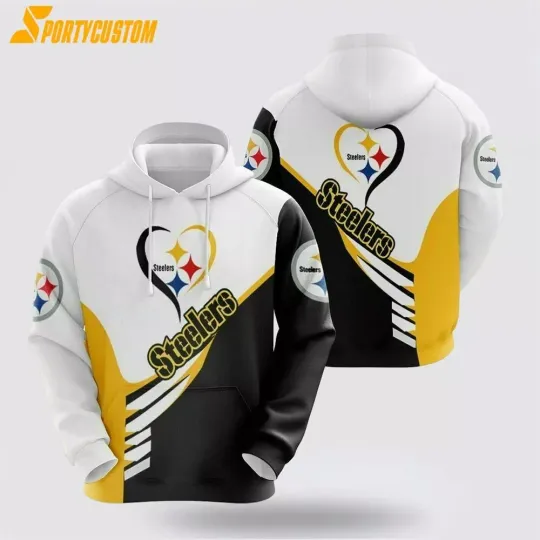 Pittsburgh Football Team Steelerss 3D Hoodie