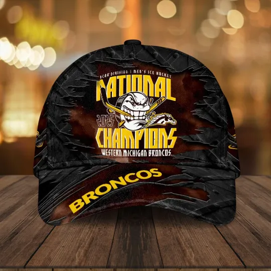 Broncos Hockey Team Supporters Cap – Traditional Ice Hockey Fan Design