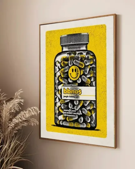Bbno$ On March 20 2025 In San Francisco, CA Tour Poster