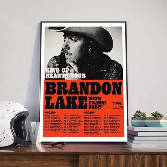 Brandon Lake King Of Hearts Tour 2025-2026 Dates List With Special Guest poster