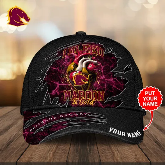 Brisbane Broncos Custom Cap – Personalized Team Headwear