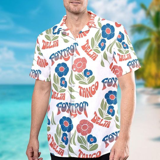 Foxtrot Delta Tango Hawaiian Shirt, National Parks Button Shirt, FDT Anti Trump Tee, Leftist Shirt, Anti Fascism Gift