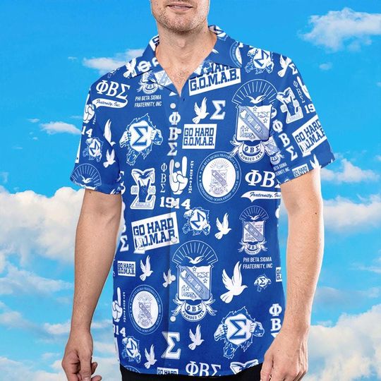 Zeta Phi Beta Shirt, Sorority Hawaiian Shirt, Gift for Her, ZPB Matching Shirt