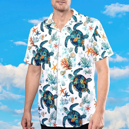 Resist Tuttle Hawaiian Shirt, Gulf of America Shirt, Anti Trump Shirt, Natural Lovers Shirt, Gulf Coast Tee, Summer Vacation Shirt