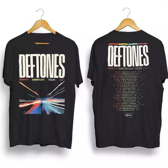 Tshirt Deftone, Sweatshirt Deftone, Hoodie Deftone North American tour 2025
