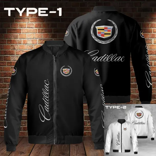 Cadillac Motorsport Racing Fan Printed Unisex Bomber Jacket