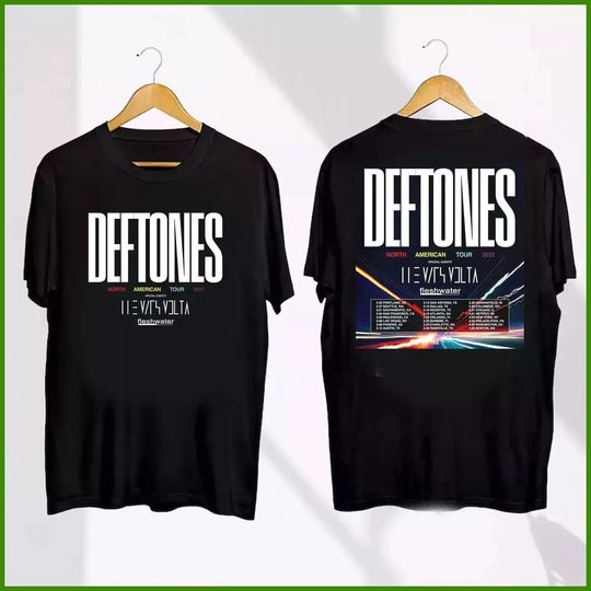 Tshirt Deftone, Sweatshirt Deftone, Hoodie Deftone North American tour 2025